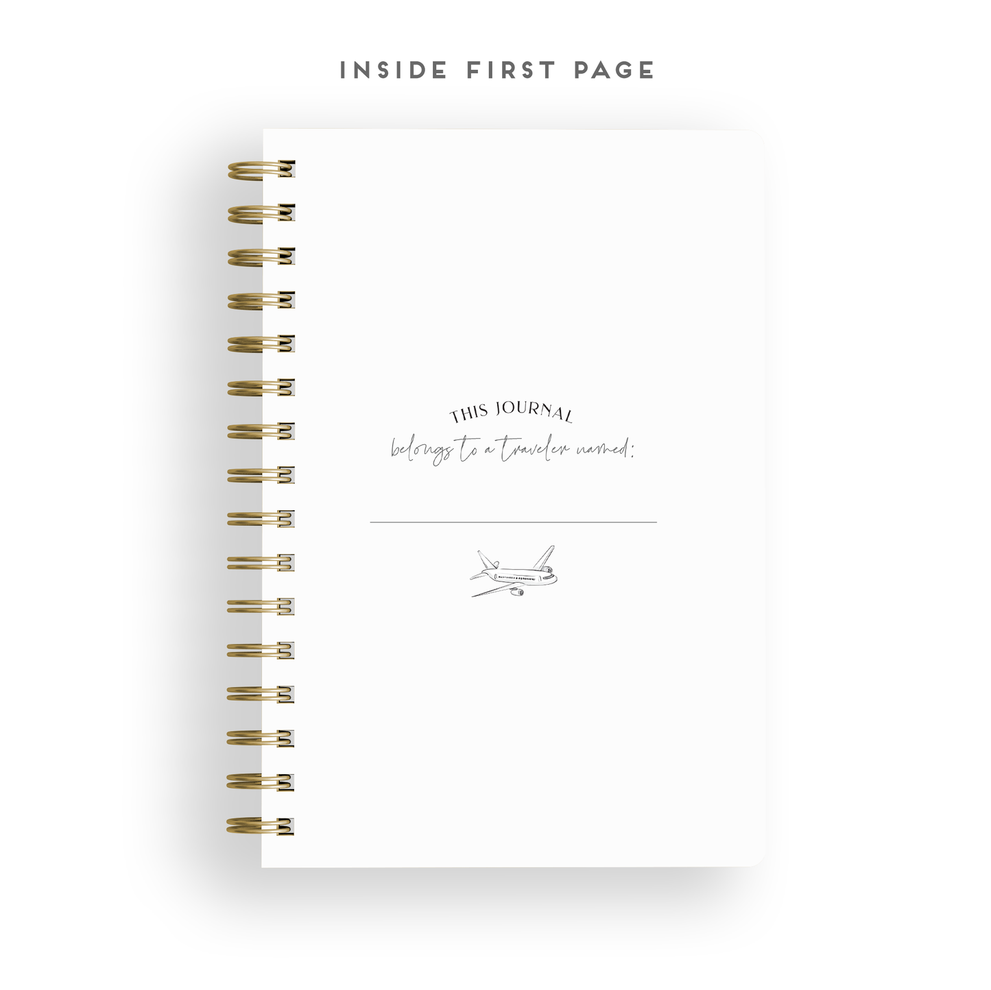 The Paxton Press - Traveler's Journal, Vacation Diary - Passport Stamps