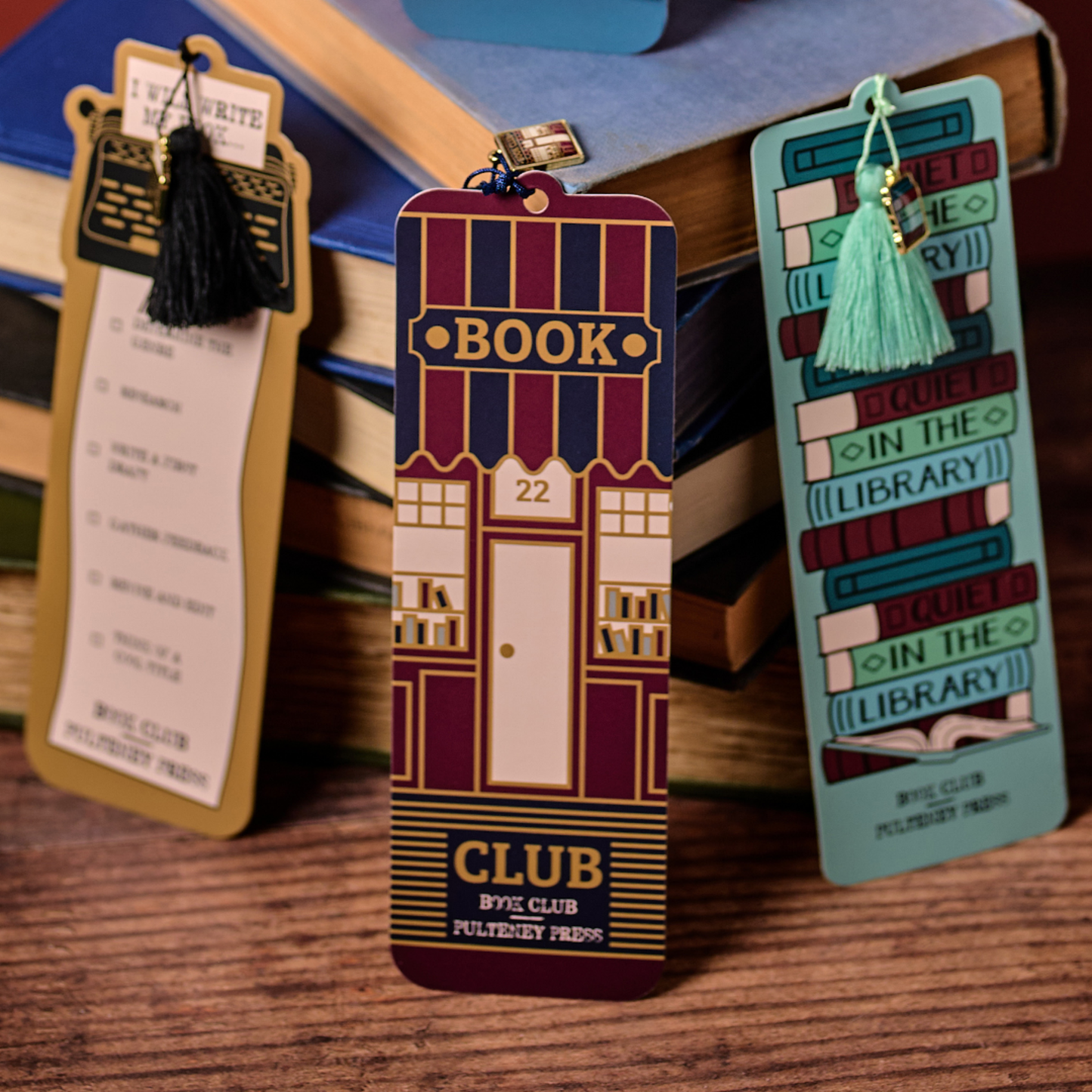 Bookmark with tassel – Book Club