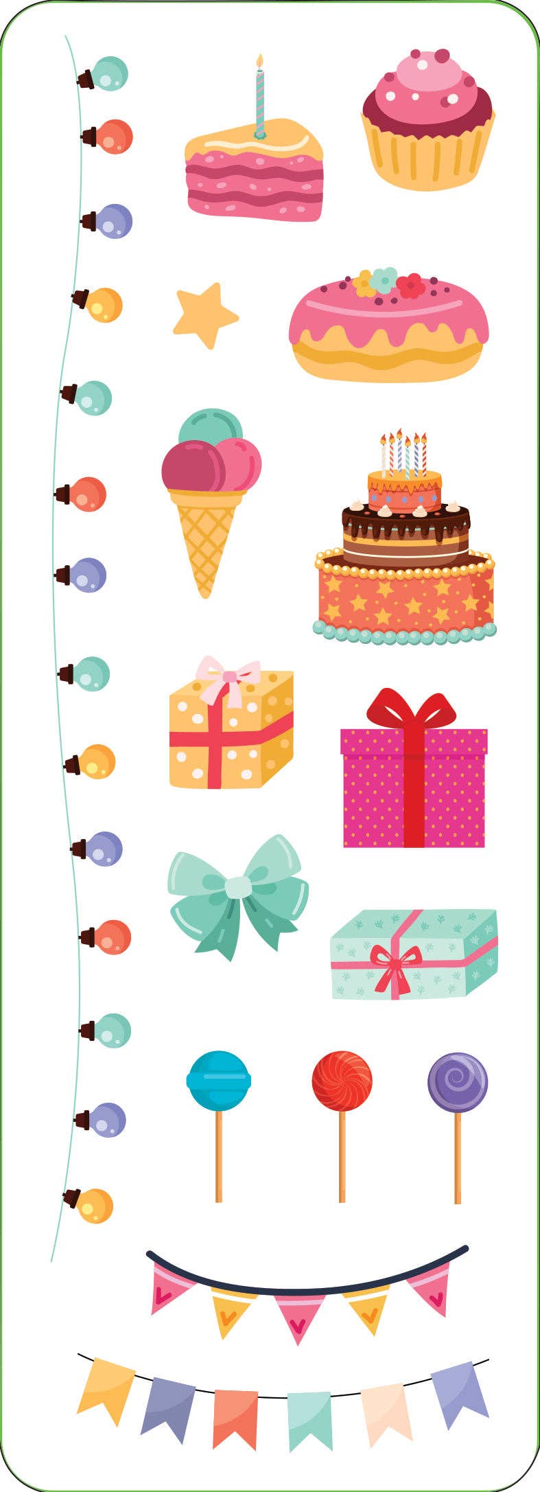 Peter Pauper Press - Birthday Sticker Set