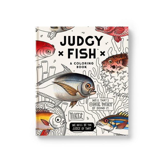 Judgy Fish Coloring Book - Ingram