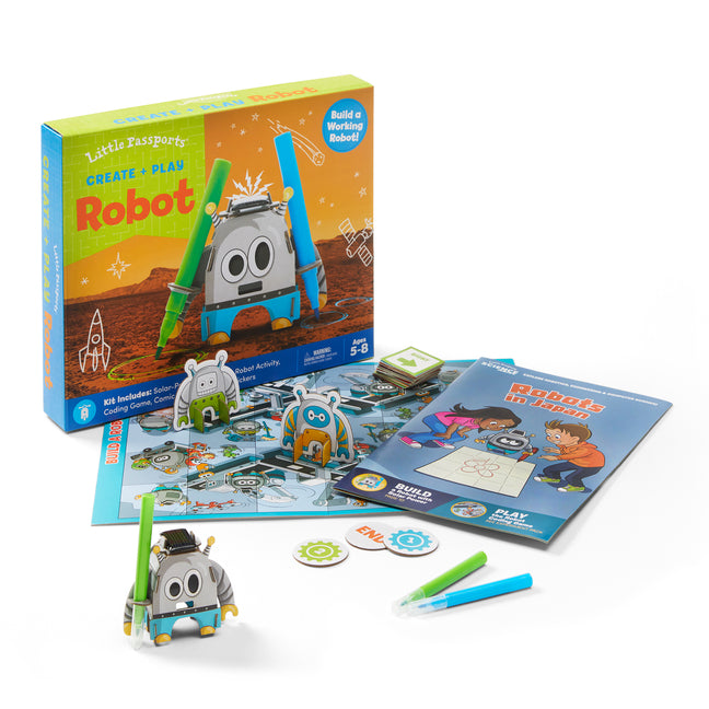 Little Passports: Create + Play: Robot - Ingram