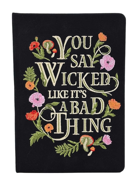 Wicked Embroidered Journal - Ingram