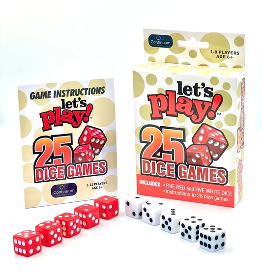 Let's Play 25 Games Dice - Ingram