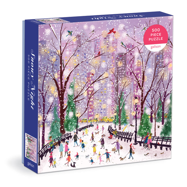 Snowy Night 500 Piece Puzzle - Ingram