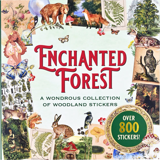 Enchanted Forest Sticker Book (Over 800 Stickers!) - Ingram