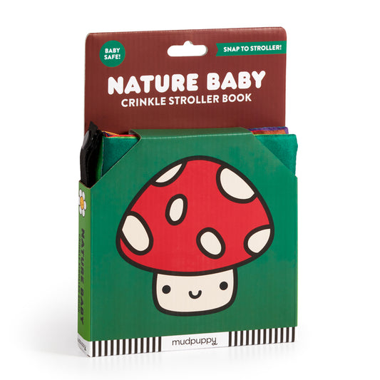 Nature Baby Crinkle Fabric Stroller Book - Ingram