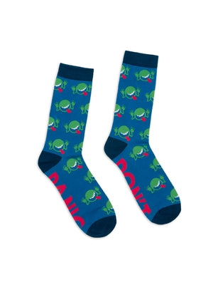 The Hitchhiker's Guide the the Galaxy Socks - Large by Out of Print