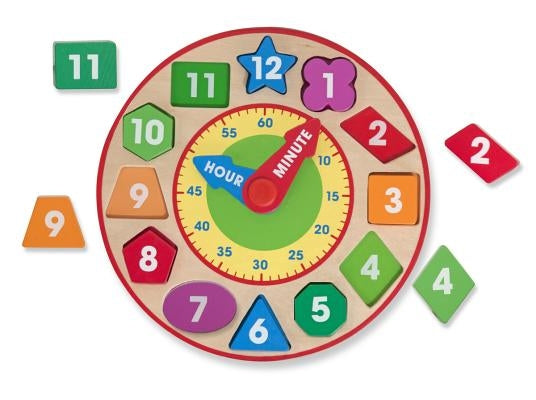 Shape Sorting Clock by Melissa & Doug