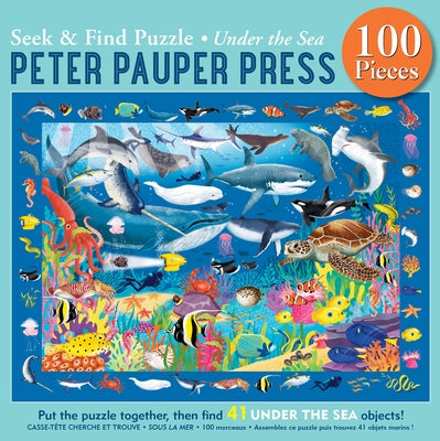 Under the Sea Seek & Find 100-Piece Jigsaw Puzzle by Butterly, Mikki