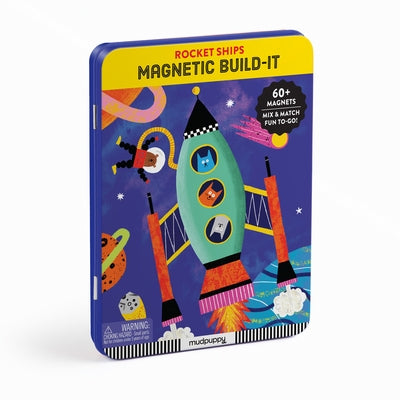 Rocket Ships Magnetic Build-It by Mudpuppy
