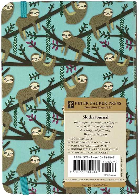 Peter Pauper Press - Sloths Journal