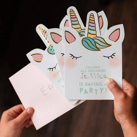 Unicorn Thank You Cards - 8 Pack