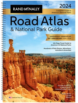Rand McNally 2024 Road Atlas & National Park Guide by Rand McNally