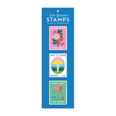 Ever Upward Stamps Shaped Magnetic Bookmarks by Taylor, Emily