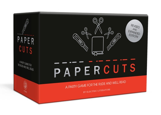 Papercuts: A Party Game for the Rude and Well-Read (a Card Game for Book Lovers) by Electric Literature